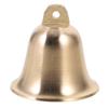 Small Brass Bells Finish Lightweight Metal Bell Pendants for Crafting DIY Jewelry Making Christmas Wreath Decor Festival