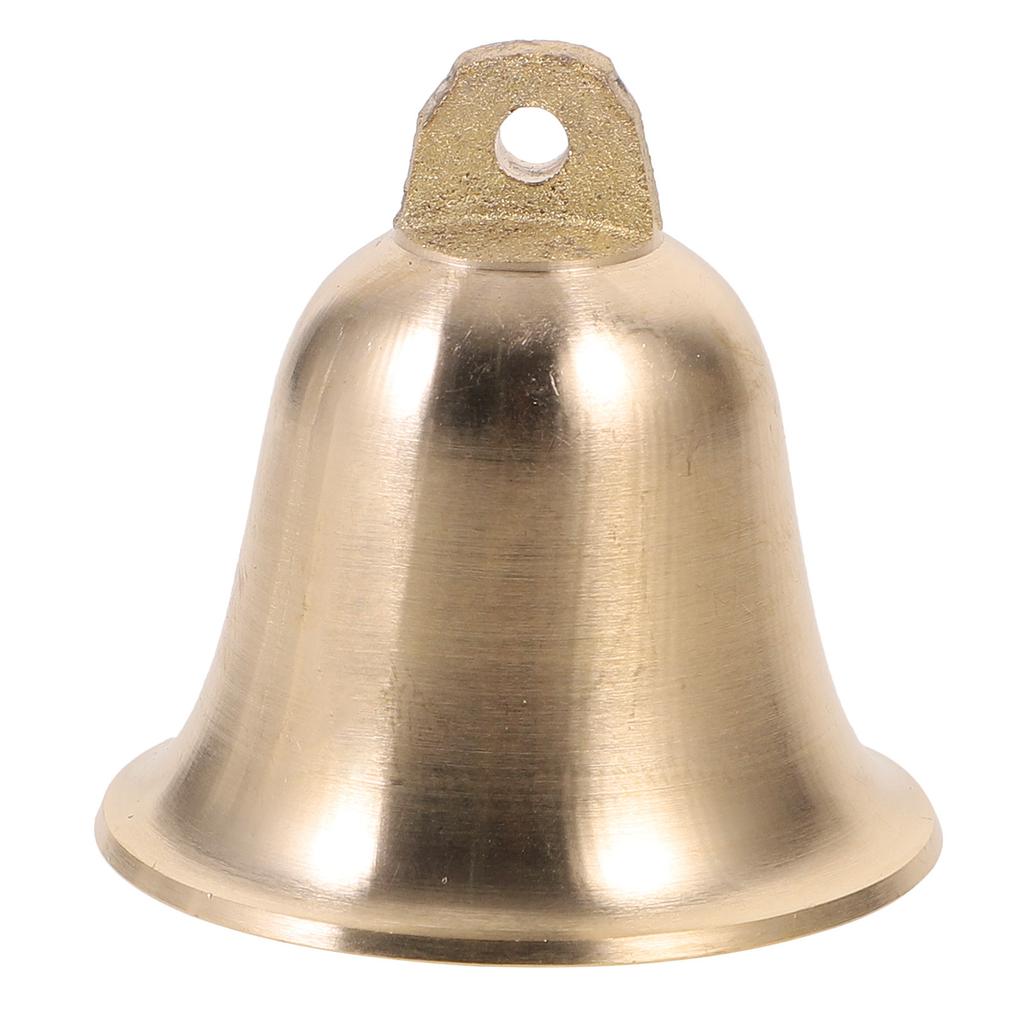 Small Brass Bells Finish Lightweight Metal Bell Pendants for Crafting DIY Jewelry Making Christmas Wreath Decor Festival