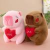 Cute Capybara Plush Toy Claw Catching Machine Doll Love Guinea Pig Wedding Sprinkle Event Gift Cards