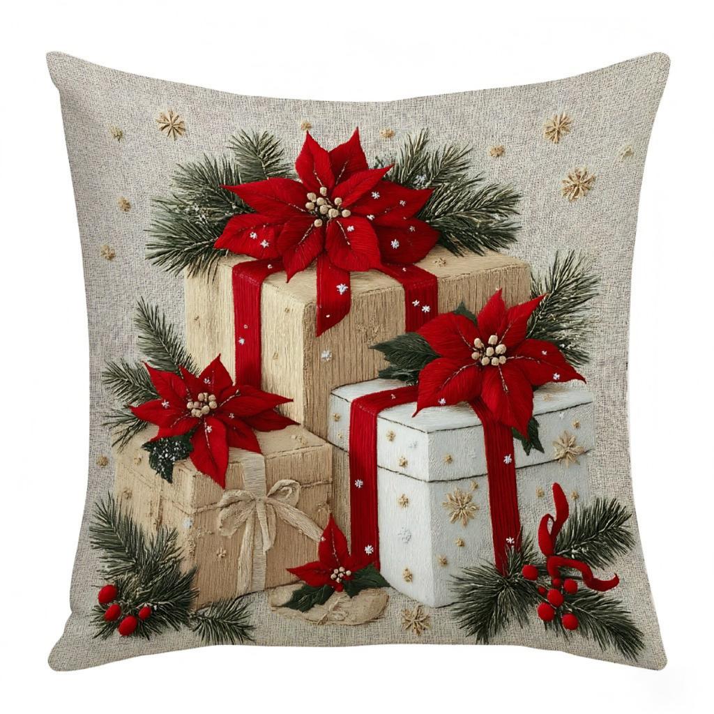 Christmas Pillow Cover Christmas Tree Plush Pillow Cover Pillow