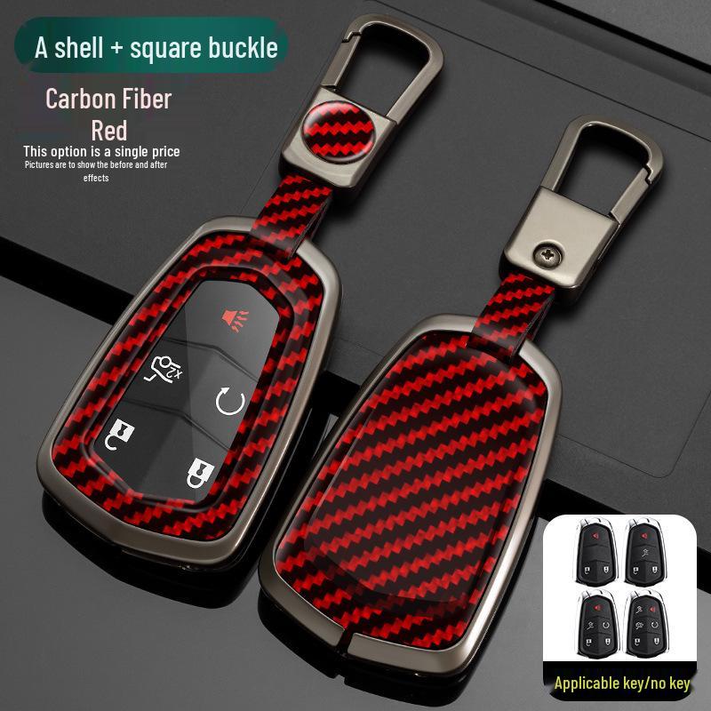 Премиальный чехол для ключей для Cadillac XTS, SLS, Seville, CTS, SRX, Escalade, ATS - Мужской роскошный аксессуар