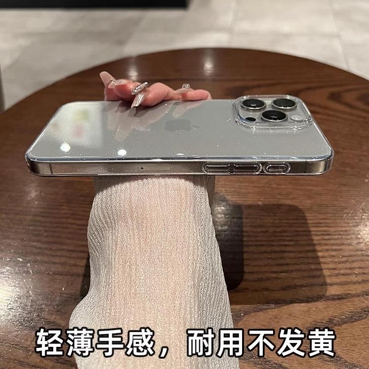 Подходит для iPhone 11 чехол для мобильного телефона с блестками, полностью закрывающий PC, прозрачный, с продвинутым дизайном, Apple 11, противоударный защитный чехол, 11, жесткий, 11