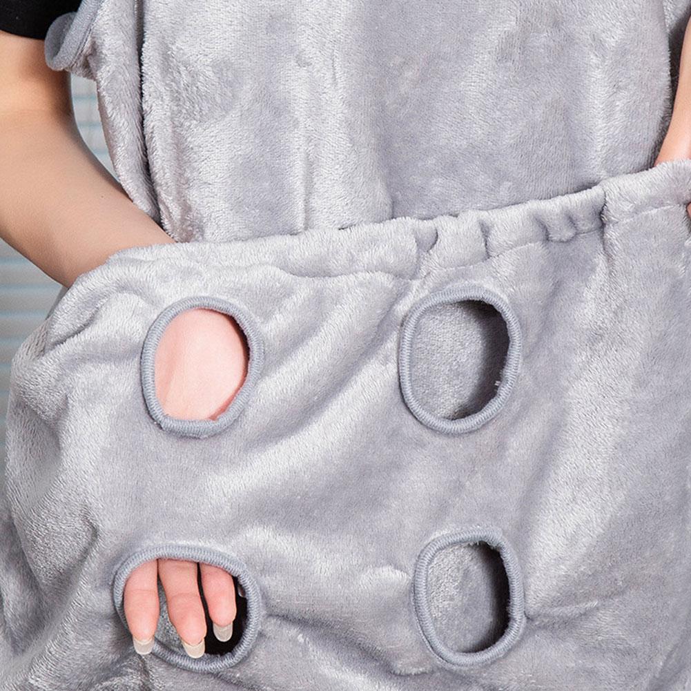 Фартук для переноски домашних животных, кошки и собаки, зимняя дорожная сумка, плюшевая сумка, фартук для переноски кошек S2H3