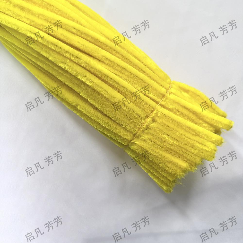 8mm Macaron Color Encrypted Twist Ties Chenille Stems for DIY Toys