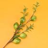 Plastic Artificial Lemon Branch DIY Fake Plants  Restaurant Hotel Decoration
