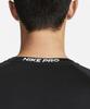 NIKE Pro Dri-Fit Tight Short Sleeve Fitness Top M - Black:White / Fb7933-010