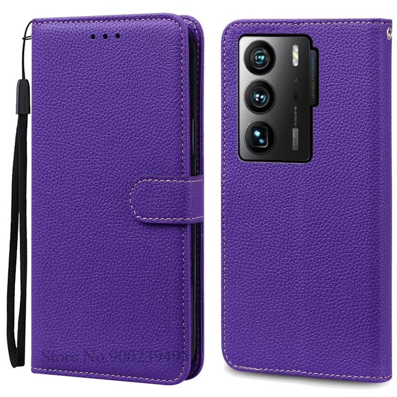 Для ZTE Axon 40 Ultra Чехол-кошелек Флип Кожаный Чехол Для ZTE Axon 40 Ultra Чехол Силиконовый Чехол-Книга Coque Fundas