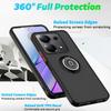 Чехол-кронштейн с вращающимся креплением для POCO M6 Pro F5 Pro POCO C65 X5 Pro M5 F4 X4 GT X4 Pro M4 Pro F3 X3 GT M3 X3 NFC Ring Автомобильный держатель Чехол