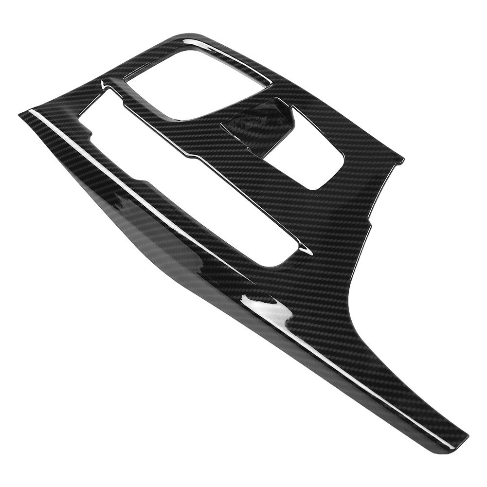 Carbon Fiber Style Center Console Gear Shift Panel Cover Trim for 5 Series G30 2017‑2018