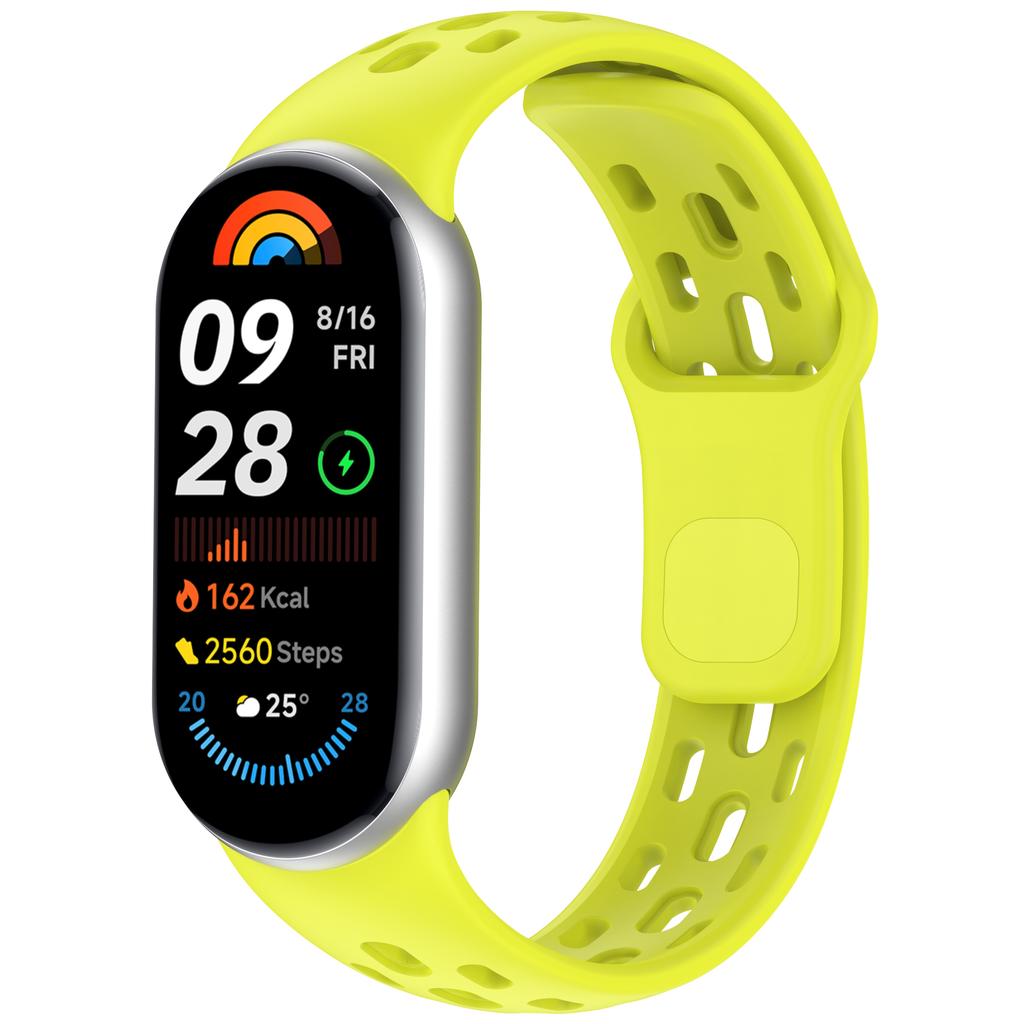 Ремешок для Xiaomi Mi Band 10 9 8 NFC Аксессуары Спортивный силиконовый браслет Ремешок для запястья ремешок pulseira correa miband Mi band 10