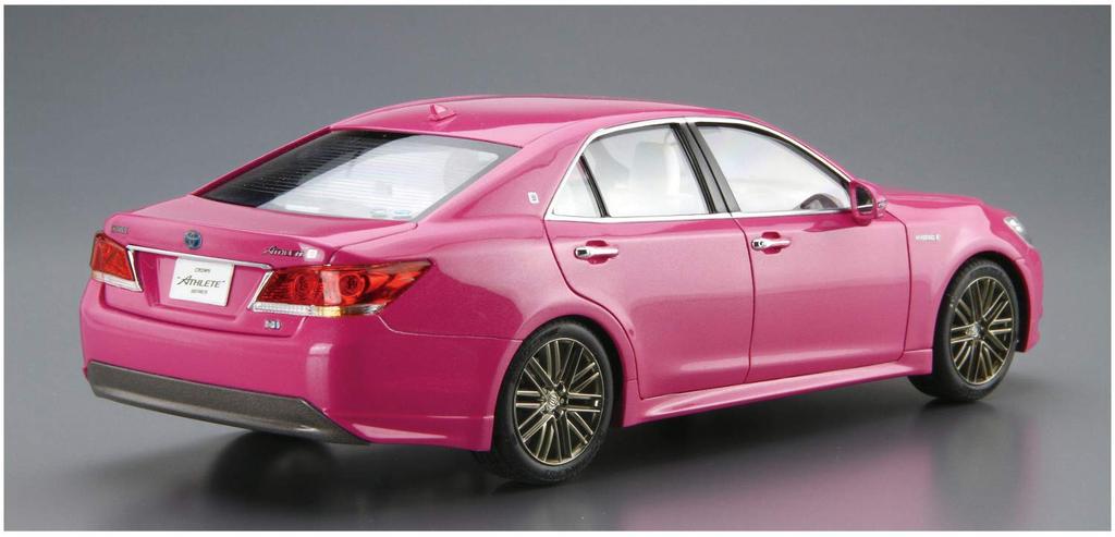 Aoshima Bunka Kyozaisha The Model Car Series Toyota Crown Athlete G 2015 Plastic Model 1/24 No.42 GRS214/AWS210
