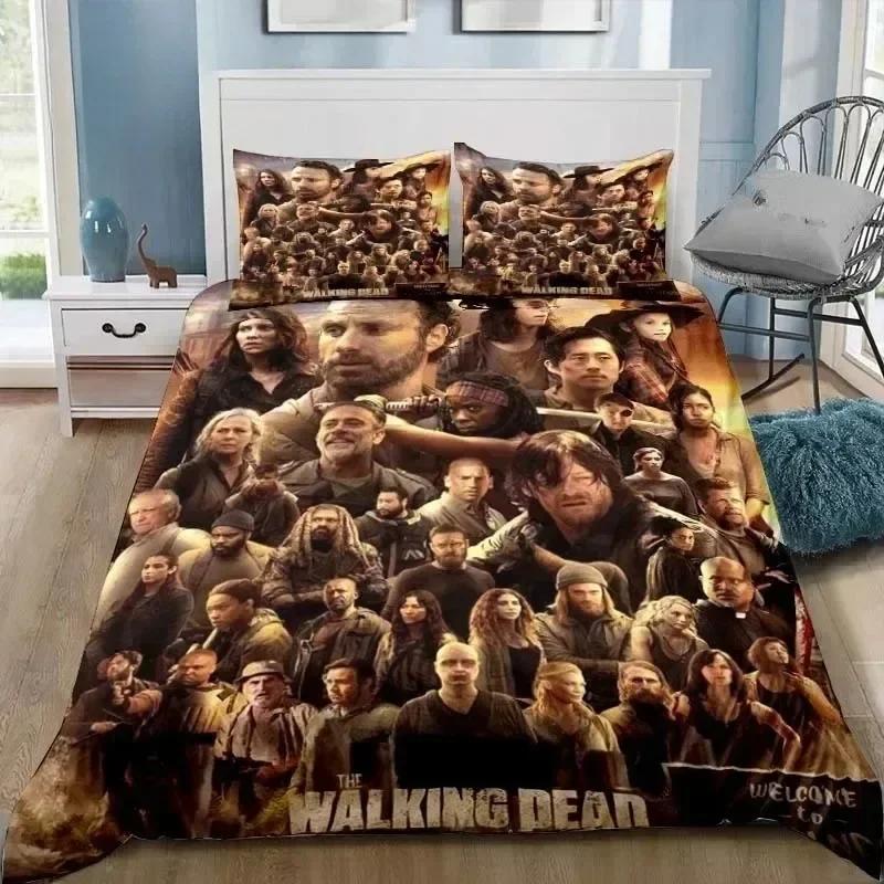 Walking Dead Daryl Dixon Wings Mark Bedding Set Single Twin Full Queen King Size Bed Set Adult Boys Bedroom 3D Print