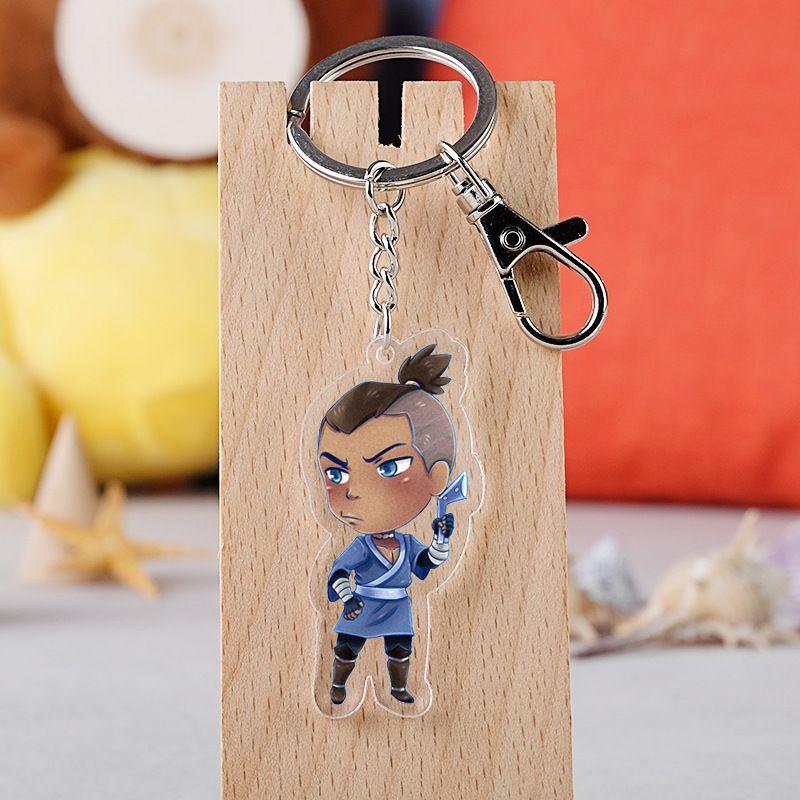 Высококачественный прозрачный акриловый брелок Аппа из Аватар: Легенда об Аанге