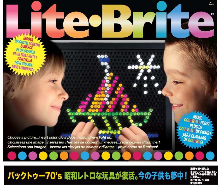 Light Bright Classic LITE BRITE классический японский оригинальный продукт