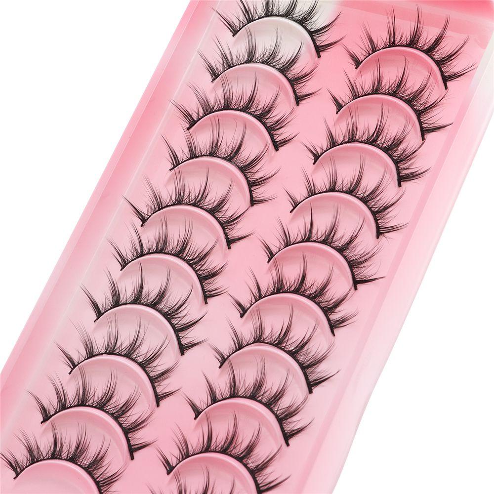 Fluffy Dramatic Fairy Clusters Fake Eyelashes Manga Lashes Anime Lashes Mink Lashes Cosplay Lashes