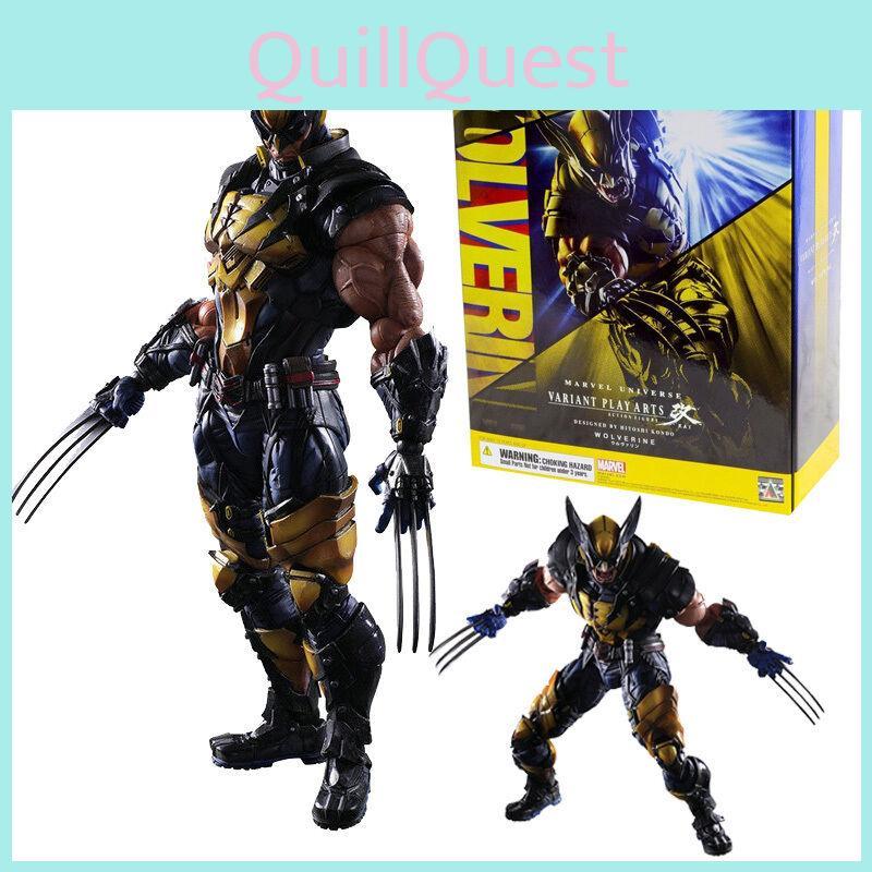 Play Kai Arts Wolverine Variant Square Enix Action Figure Statue Kids Gift Toys