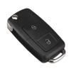 2 3 Button Flip Car Key Protection Shell For VW Golf 4 5 MK6 Passat B5 B6 Polo Touran For Skoda Seat Car Key Fob No Blade