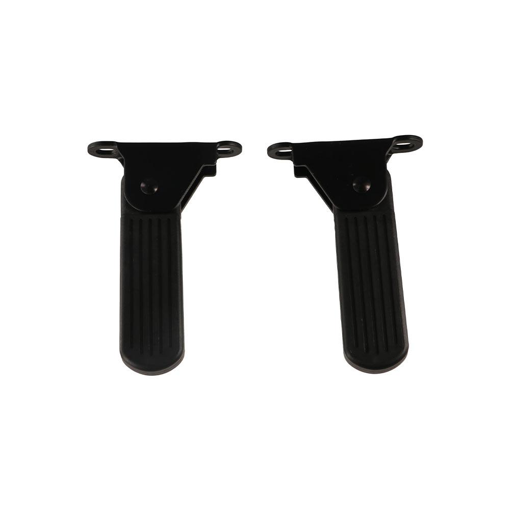 1 Pair Convenient Bike Rear Pedals Stable Bicycle Rear Seat Pedal Seats Treadle  Folding Bike