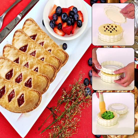 Форма для фруктового пирога, легко извлекаемая из формы, многоразовая форма для выпечки, многофункциональная форма для пирогов, легко извлекаемая из формы