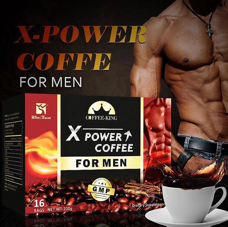 X-POWER COFFE Мужской кофе Slim зеленый кофе