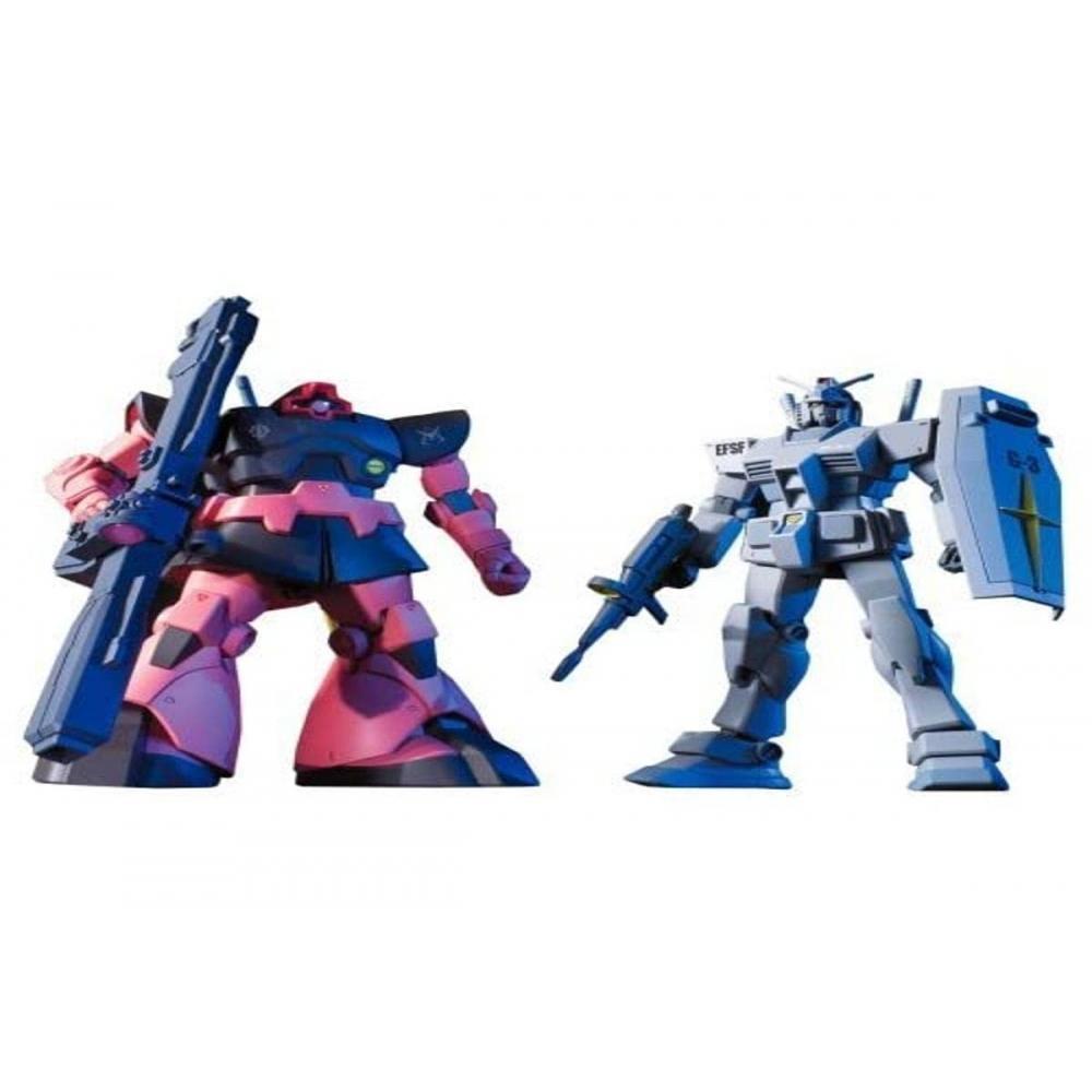 HGUC 1144 G-3 Gundam VS Char Rick Dom Set (Mobile Suit Gundam)