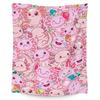 Kawaii salamander blanket bedspread sofa blanket warm light soft flannel cartoon animal blanket