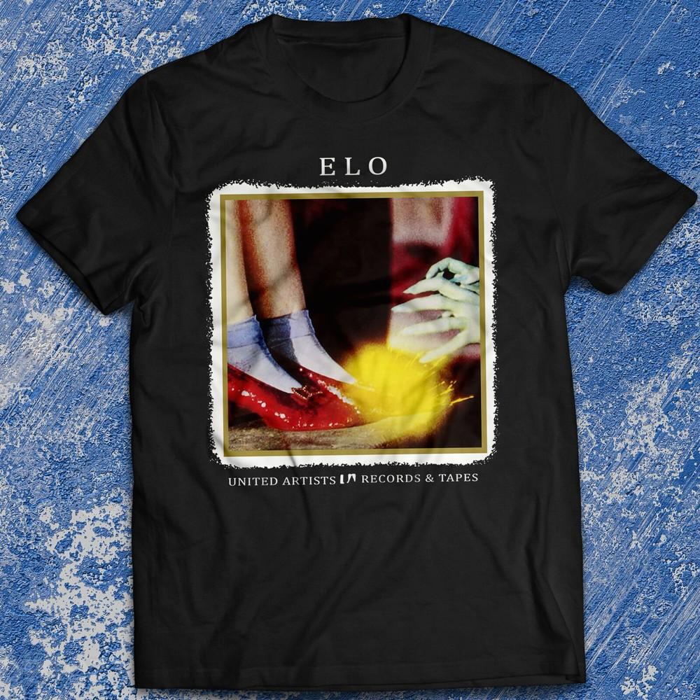 Rock Music Eldorado cotton T-Shirt Electric Light Orchestra Tee ELO Jeff Lynne Unisex T-Shirt