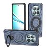 Подходит для Redmi Note15 Pro 2-в-1 противоударный чехол для мобильного телефона Note15 поворотная подставка магнитный защитный чехол
