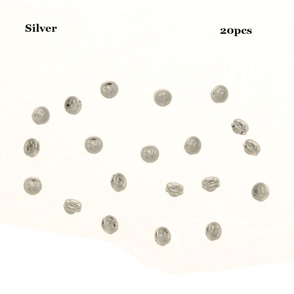 Craft Butterfly Decoration Mini Coat Buttons Clothing Sewing Buckle DIY Doll Clothes Metal Buckles