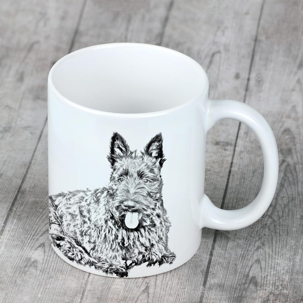 Scottish terrier, Aberdeen Terrier, Scottie, Aberdeenie - cup with a dog, cheerful cup for a dog lover, personalized gift from the Art-Dog brand
