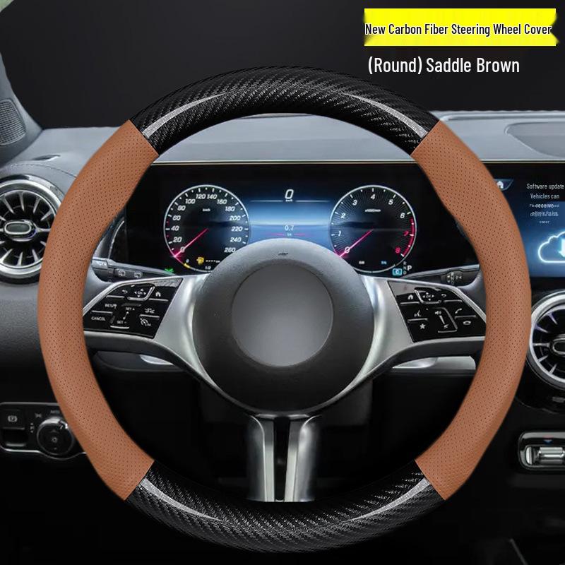 Ручная сшитая оплетка руля для Chery Tiggo 8/7/5X/3 (2018/2019) & Arrizo 5 (2019)