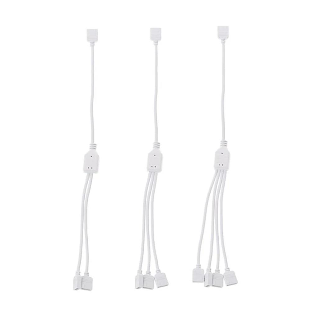 LED Strip Adapter RGB Connector 4 Pin Splitter Cable RGB Extension Cable 4Pin RGB Splitter