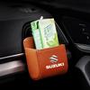 Сумка для хранения в салоне автомобиля, сумка для мусора на воздуховоде, подвесной органайзер-бокс для Suzuki Jimny Samurai S-Cross SX4 GW250 Swift XL-7 ALTO IGNIS, аксессуары