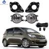 1 Set Fog Lights Headlight For Toyota Ractis Verso 2010 2011 2012-2014 LED Fog Lights Car Fog Lamp Kit With Harness Bulb Switch