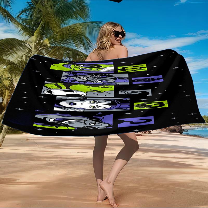 Evil Queens Collage Beach Towel Microfiber Beach Towel, Lightweight and Quick-Dry, for Summer Travel, Swimming Pool Fan Birthday Gift