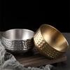 Утолщенная миска для мороженого, двухслойная суповая миска из нержавеющей стали, миска для хлопьев
