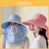 Летняя Солнечная Модная Шляпа Для Женщин С Бантом Дышащая Защита от УФ-лучей Для Улицы