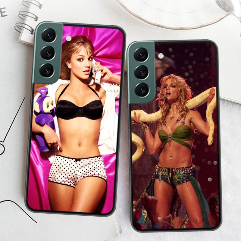 B-Britney Spears Singer Phone Case For Samsung Galaxy S22 S25 Ultra S21 S10 Plus S26 Edge S20 S23 S24 FE Cover Silicone Soft