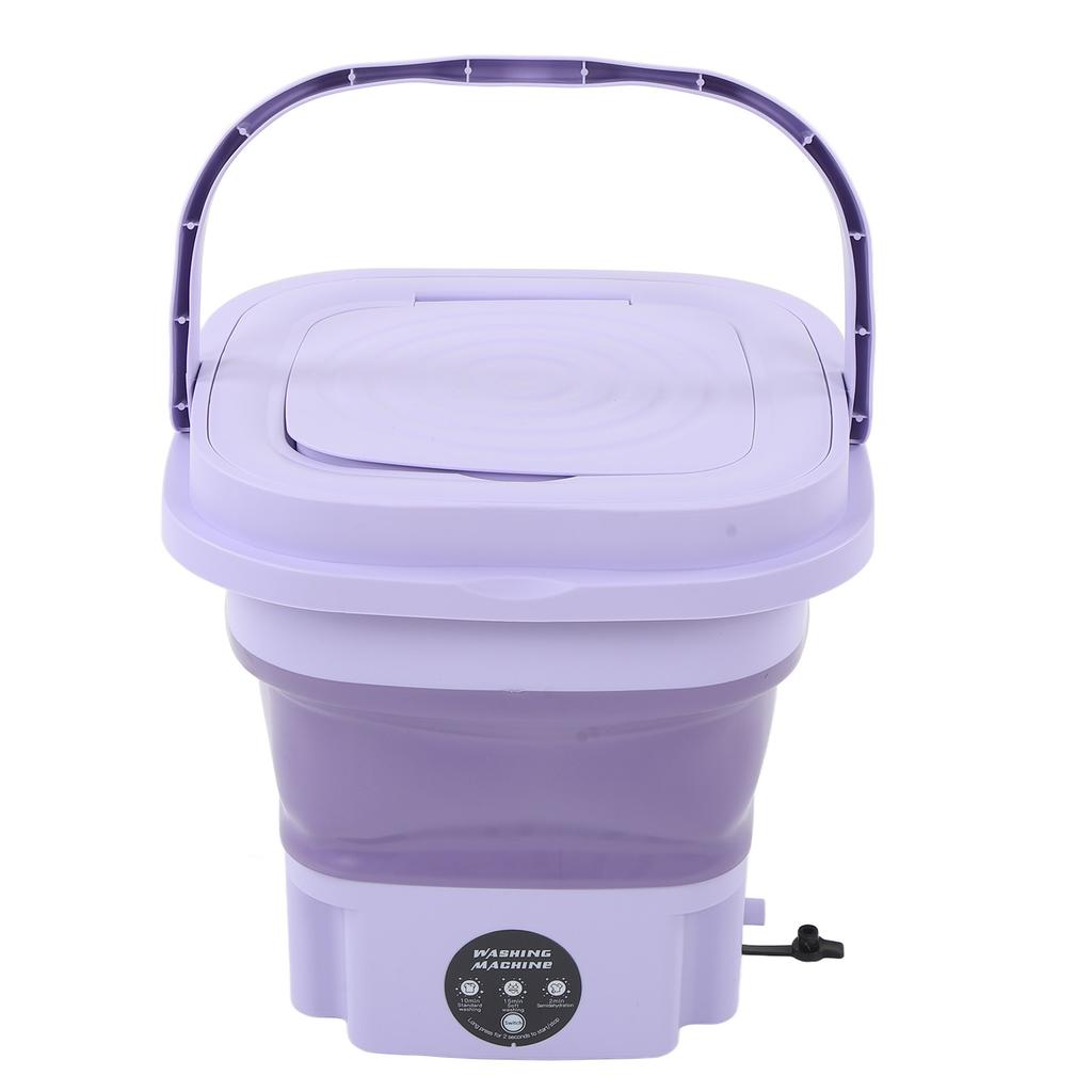 Портативная складная стиральная машина большой емкости с низким уровнем шума, мини-маленькая стиральная машина для дома 8 л 100?240В
