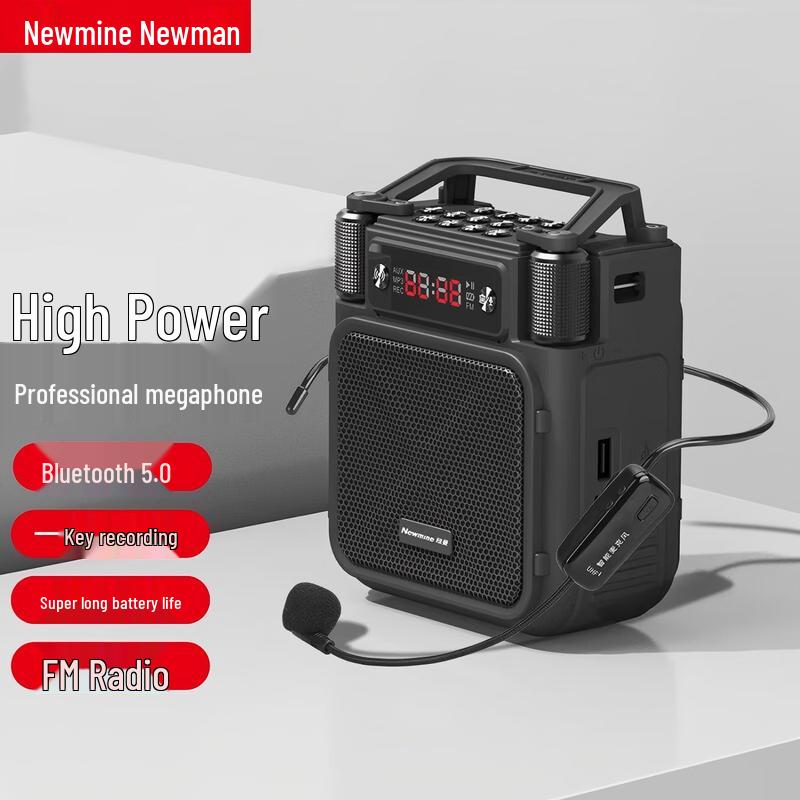 Newman MS19 35W Wireless Head-mounted Amplifier Microphone