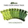 Electric Rail Train Assembled Luminous Rail Car DIY Ever-changing Childrens Roller Coaster Boy Educational Toy L003