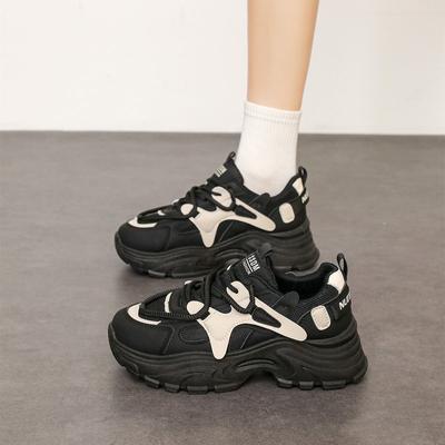 CRLAYDK дизайнерские массивные кроссовки для женщин модные повседневные туфли для папы на шнуровке танкетка для ходьбы увеличение роста сетчатые шоппинг теннис