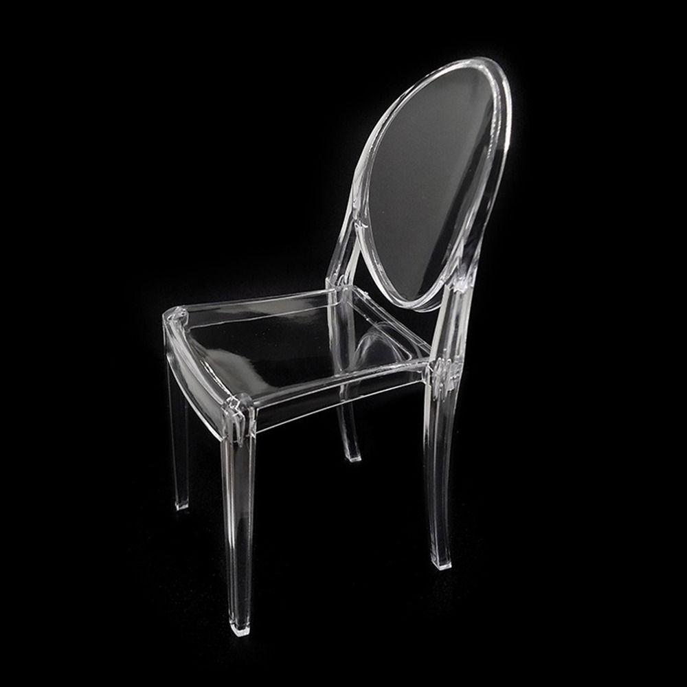 Кукольный домик в масштабе 1/6, кресло для отдыха, пластиковое мини-кресло со спинкой, подарок, миниатюрная мебель, кукольный домик