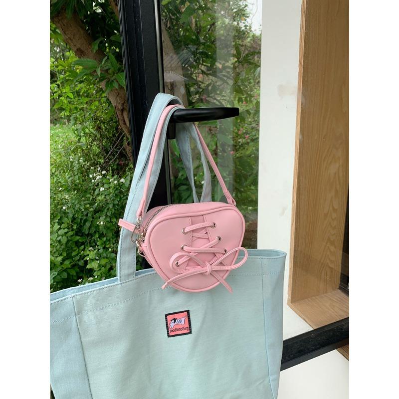 Niche Design New Korean Ins Love Bag Женская сумка в стиле балета, сумка через плечо