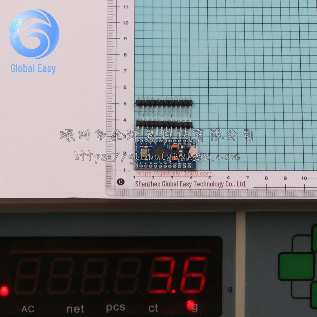 Про Микро: Плата микроконтроллера 5 В/16 МГц на базе ATmega32U4 с возможностью программирования через USB.