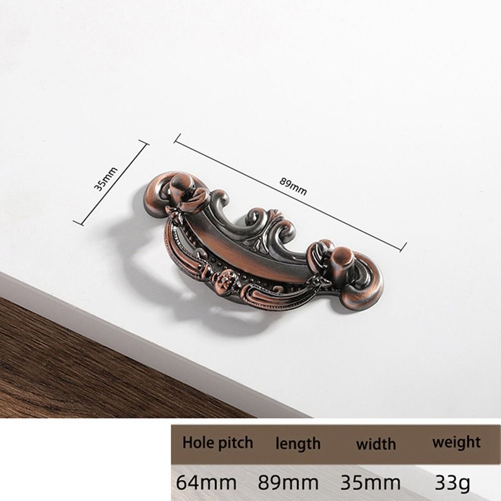 Винтажная ретро-резьба в полоску, мебельная ручка, ручка шкафа, ручка ящика для кухонного шкафа