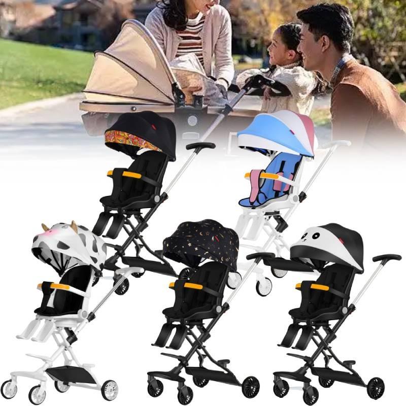 Premium Versatile Baby Stroller With Foldable Lightweight Design And Adjustable Seat Features