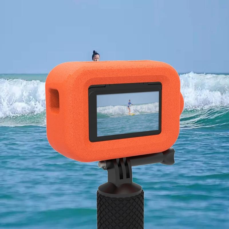 Orange EVA Case For Ace Buoyancy Protections Frame Protective Case To Prevent The Camera From Falling