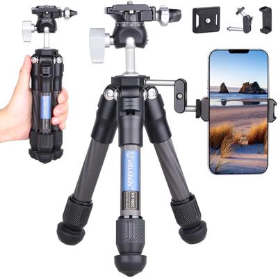 Мини-штатив VIELKNOV из углеродного волокна с обратной шаровой головкой Magic Arm и смартфоном Carbon Easy to Camera Arca Spare Quick Free Ball, подходящий для нагрузки