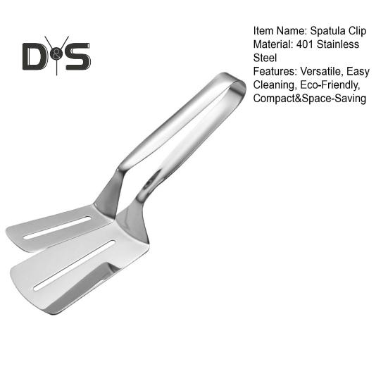 Двусторонний зажим для лопатки, щипцы для гриля, зажим для гриля, щипцы для приготовления пищи на гриле, нержавеющая сталь, многоцелевые кухонные щипцы для дома и улицы